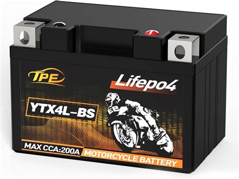 Potente batería de litio Powersport YTX4L BS DLF4L batería de