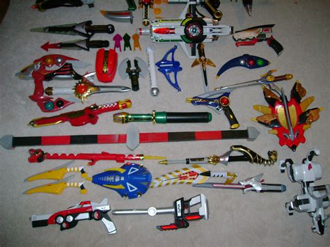 Mighty Morphin Power Rangers Weapons Toys