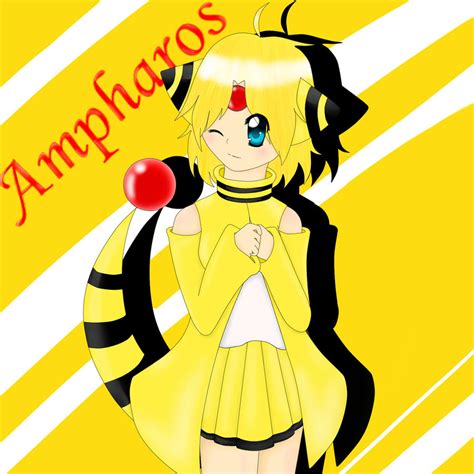 Ampharos By Tioma The Eevee Girl On Deviantart