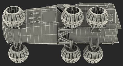 Nasa Futuristic Mars Rover 3D Model TurboSquid 1254094