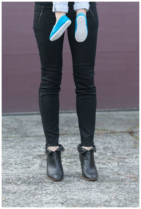 Coated denim…day to night.