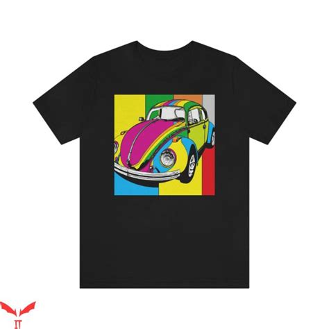 Vw Beetle T Shirt Classic Volkswagen Beetle Pop Art Tee