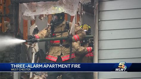 Three Alarm Apartment Fire Youtube