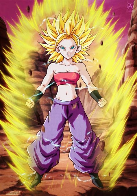 Caulifla Ssj By Naruto999 By Roker On Deviantart Dragon Ball Z