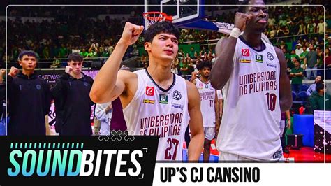 Cj Cansino Looks Back On His Uaap Career Soundbites Youtube