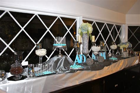 Tiffany Blue Dessert Table Dessert Table Blue Desserts Decor