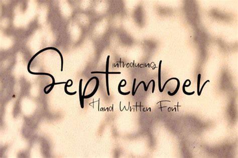 September Font Download - FontsPad.com