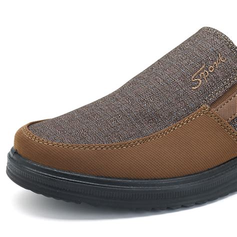 Shoes Large Size Men Casual Lightweight Comfy Slip On Oxfords