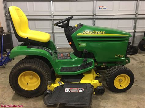 TractorData John Deere LX280 Tractor Photos Information