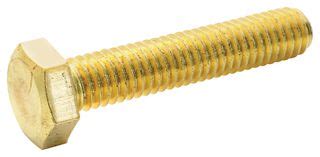 M630HHBRSCS100 TR FASTENINGS Set Screw DIN 933 M6 30 Mm Brass