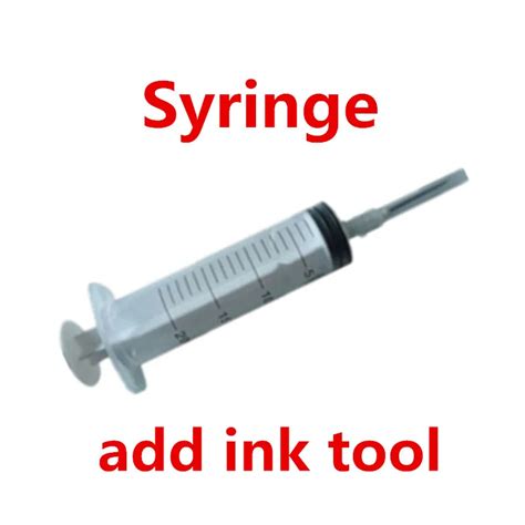 Hisaint 4x 10ML Syringe Add Ink Tool For for HP for Canon for Epson for ...