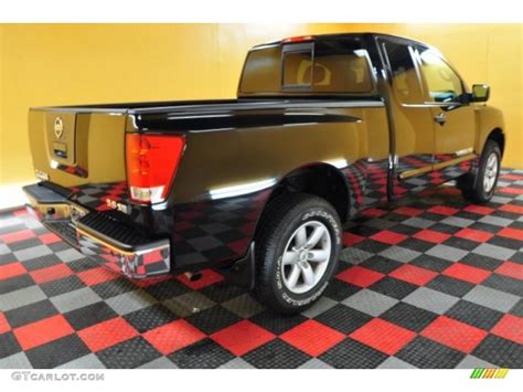 Galaxy Black Nissan Titan Se King Cab X Photo