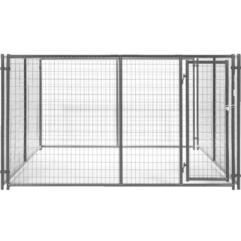 Behlen Country 10 X 10 Complete Magnum Kennel Gray Dandb Supply