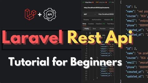 Laravel Rest Api Tutorial For Beginners Laravel Rest Api Tutorial