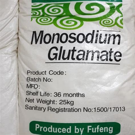 Monosodium Micin Msg Fufeng Kg Gojek N Grab Only Lazada Indonesia