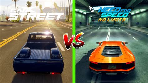 Carx Street Vs Need For Speed No Limits Comparison Gameplay Mobile