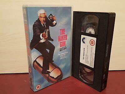 The Naked Gun Cic Vhs Video Cassette Tape Pal Leslie Nielsen Eur