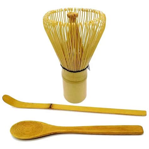 Matcha Whisk Traditional Scoop Tea Bamboo Matcha Whisk Set Bamboo