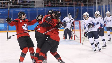 Canada defeats U.S. to remain perfect in Olympic women’s hockey