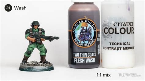 Tutorial How To Paint The New Cadian Shock Troops Effectively Tale