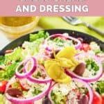 Panera Greek Salad and Dressing - CopyKat Recipes