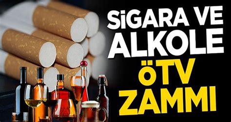 ALKOL VE SİGARA NIN ÖTV TUTARI ARTTI Özgür Bolu