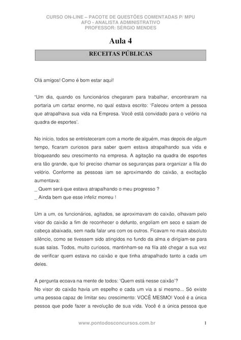 PDF Aula 4 afo questões comentadas DOKUMEN TIPS