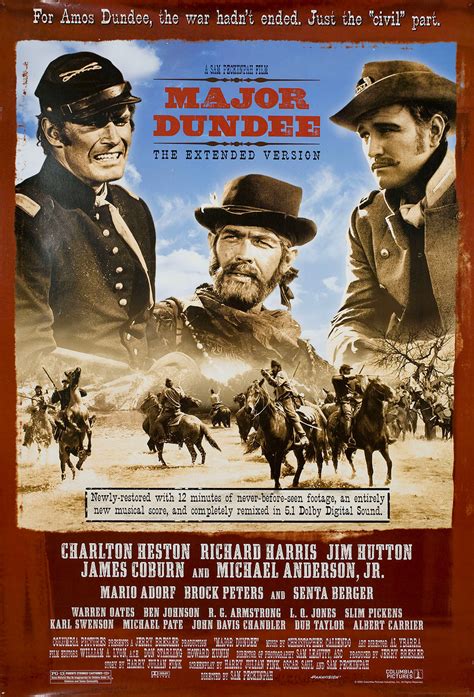 Major Dundee R2005 U.S. One Sheet Poster - Posteritati Movie Poster Gallery