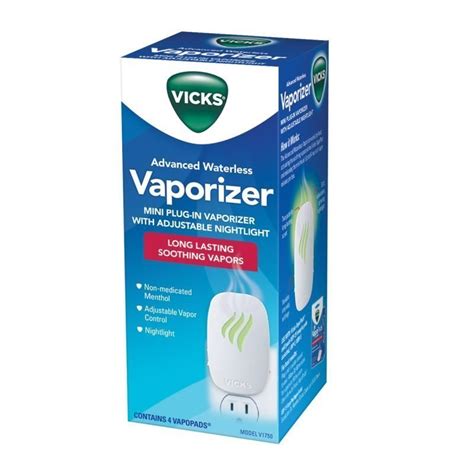 Vicks Advanced Waterless Plug In Vaporizer