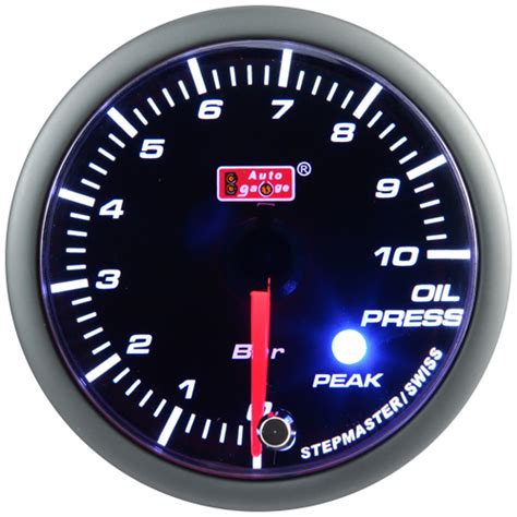 WSKAŹNIK CIŚNIENIE OLEJU AUTO GAUGE SMOKE PEAK AGOPSMBLSWL270 PK za 529