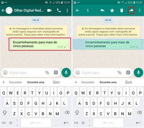 Como Encaminhar Uma Mensagem No Whatsapp Para Mais De Pessoas Ao