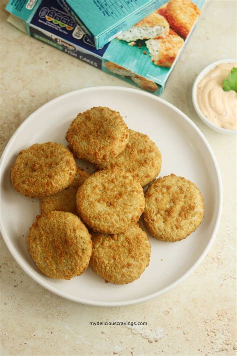 Frozen Fish Cakes in Air Fryer - My Delicious Cravings