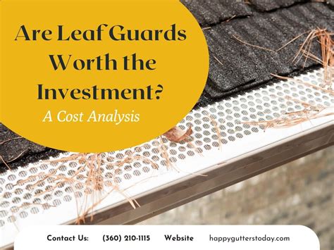 Are Leaf Guards Worth The Investment A Cost Analysis