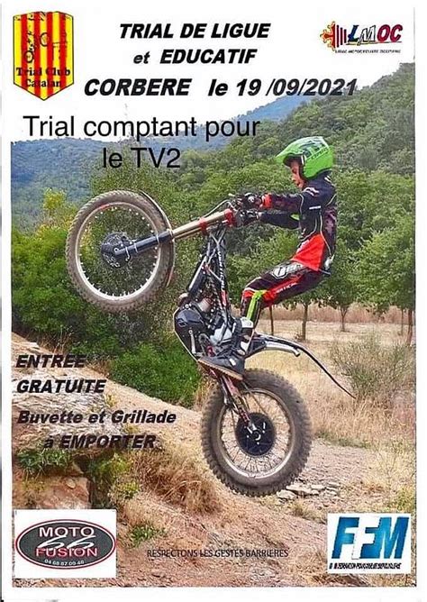 Ligue Occitanie Corb Re Ce Dimanche Trial Magazine