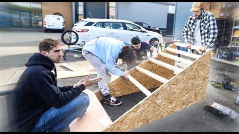 Comment Construire Un Skatepark Facilement Youtube