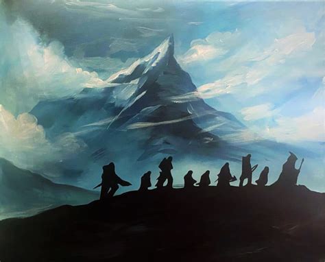 Lord of the Rings - Paint and Sip Event