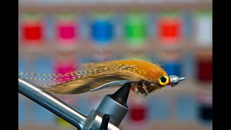 Point Up Zonker Sculpin Underwater Footage Streamer Fly Tying