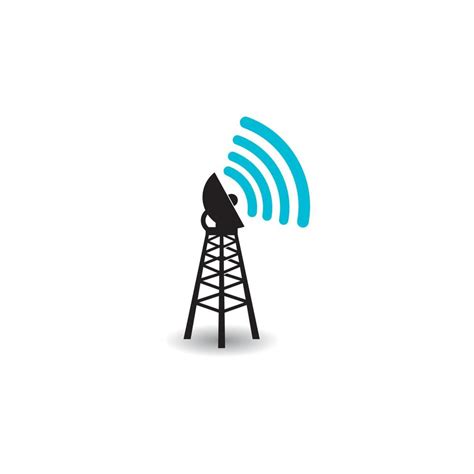 Network tower icon 10959820 Vector Art at Vecteezy