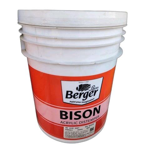 Berger Bison Acrylic Distemper 30 Kg At Rs 900 Bucket In Pune ID