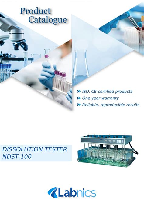 PPT LABNICS Dissolution Tester NDST 100 PowerPoint Presentation Free