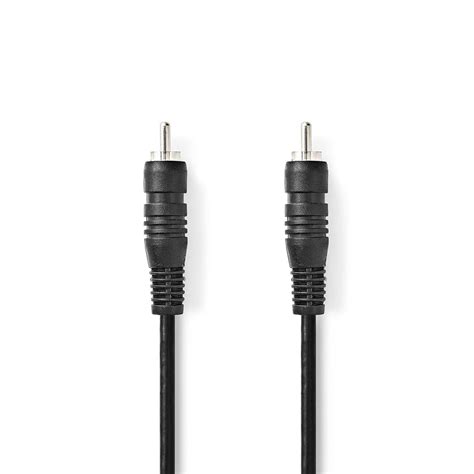 Digital Audio Cable RCA Male RCA Male Nickel Plated 1 00 M