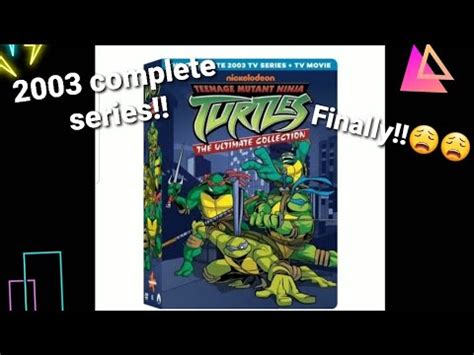 TMNT 2003 Complete DVD Series Announced 2023 YouTube