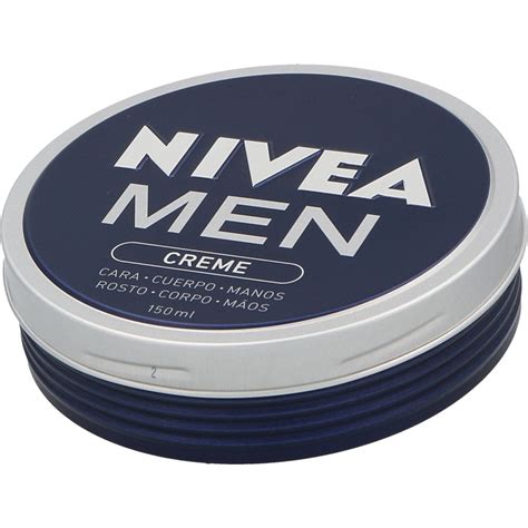 Creme Nivea Men Lata 150 mL Corpo Higiene Saúde Produtos