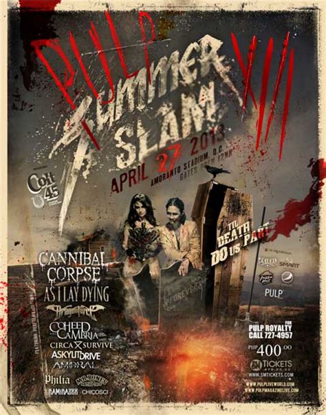 Pulp Summer Slam 2013 - Philippine Concerts