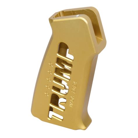 AR 15 Trump Series Limited Edition Pistol Grip Anodized Gold