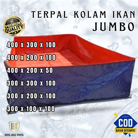 Jual Terpal Kolam Ikan X X Tipe A A A Terpal Kotak Terpal