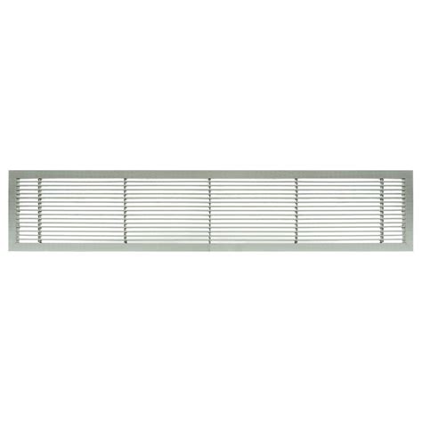 Architectural Grille Ag10 Series 6 In X 14 In Solid Aluminum Fixed