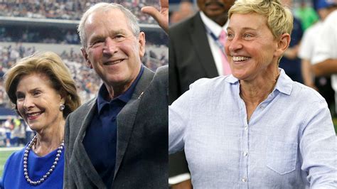 George W Bush Says Ellen Degeneres Comments On Respect Appreciated