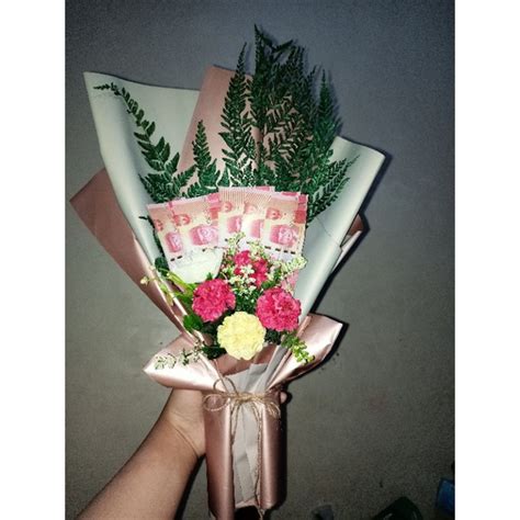 Jual Cod Hand Bouquet Hand Buket Buket Bunga Hadiah Wisuda