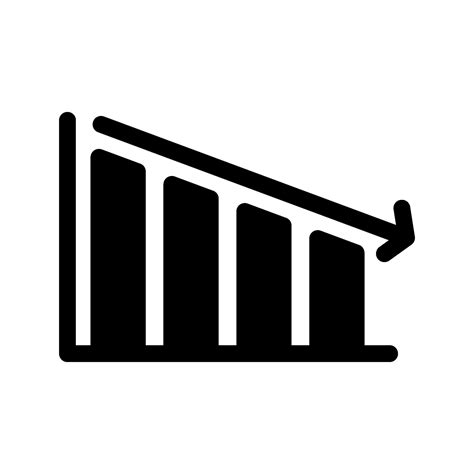 loss chart icon symbol design illustration  vector art  vecteezy